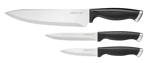 Фото - Набор ножей Ardesto Gemini Gourmet 3 пр. (AR2103BL)