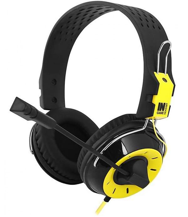 Фото - Гарнітура дротова ігрова Gemix N4 Black-Yellow Gaming