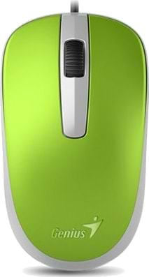 Мышь проводная Genius DX-120 USB Green (31010105105) - Фото 1