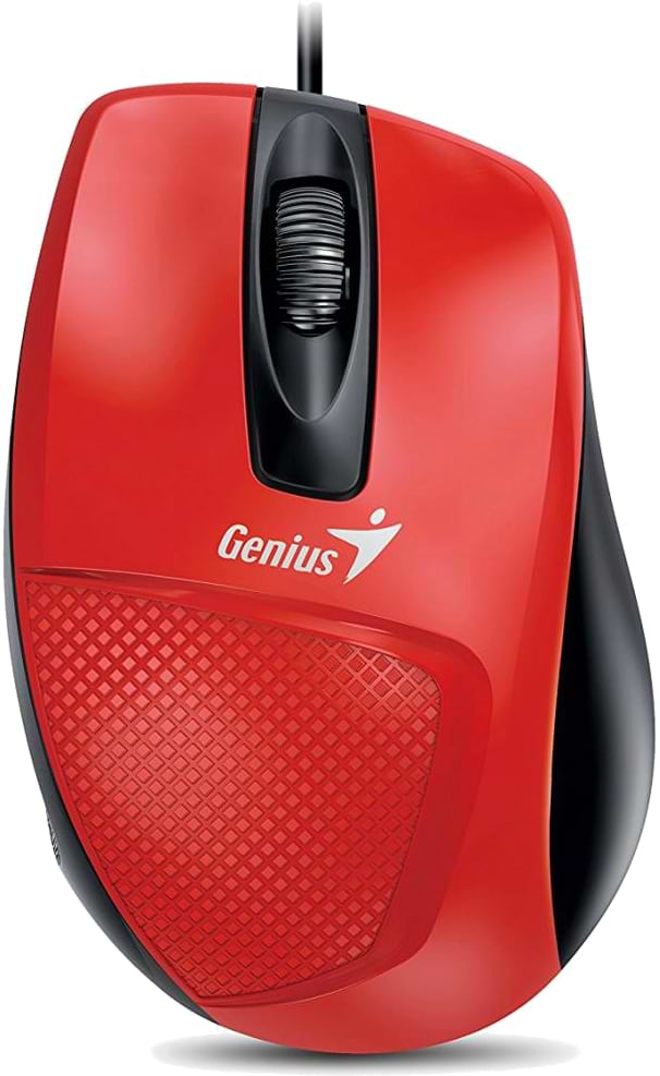 Мышь проводная Genius DX-150X USB Red/Black - Фото 1