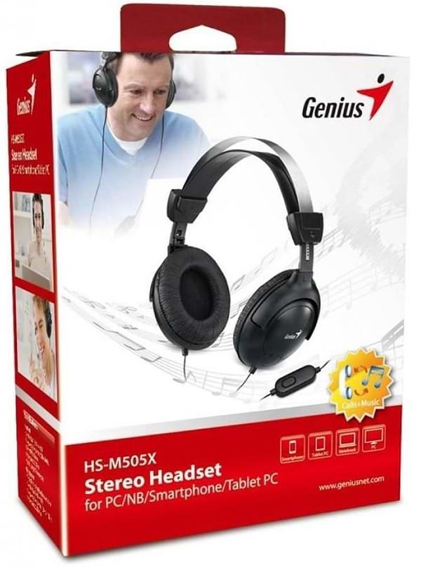 Фото - Гарнітура дротова Genius HS-505X (31710058101)