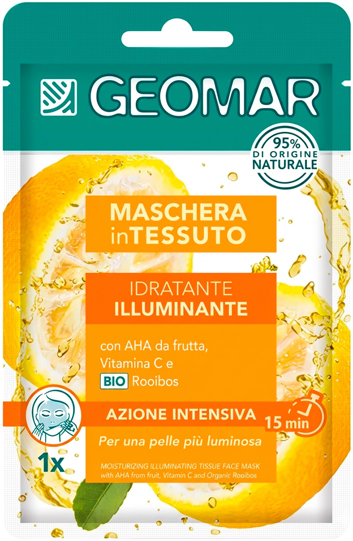 Маска для лица GEOMAR Tissue Face Mask Illuminating (115531)