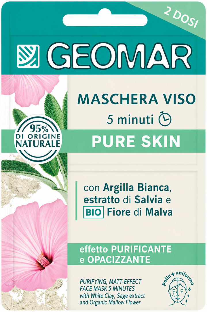Маска для лица GEOMAR Purifying Mat-Effect Face Mask (115571)