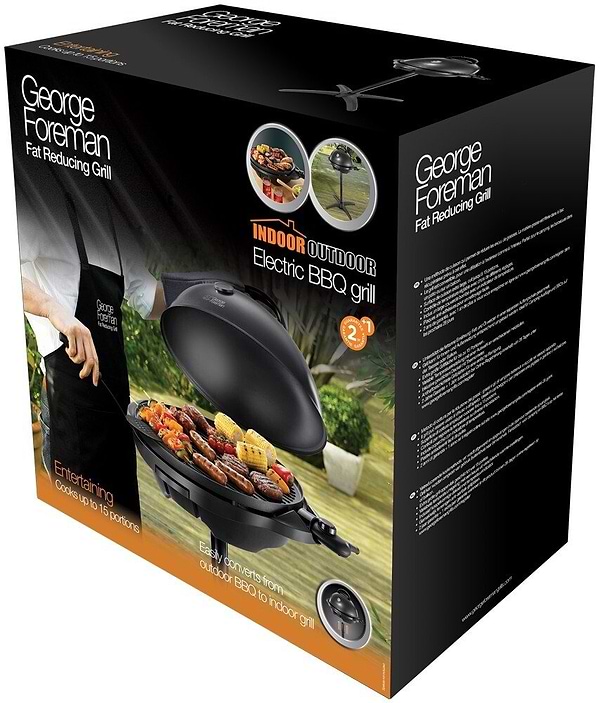 Фото - Гриль-барбекю электрический George Foreman 22460-56 Indoor Outdoor