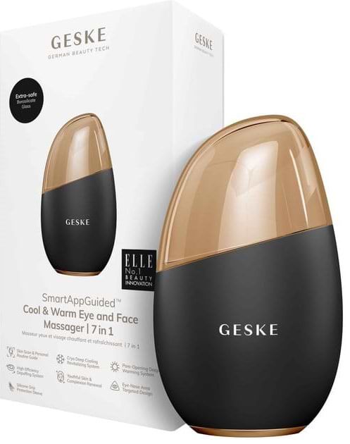 Массажер для лица GESKE Cool & Warm Eye and Face Massager 7 в 1 серый (GK000700GY01)