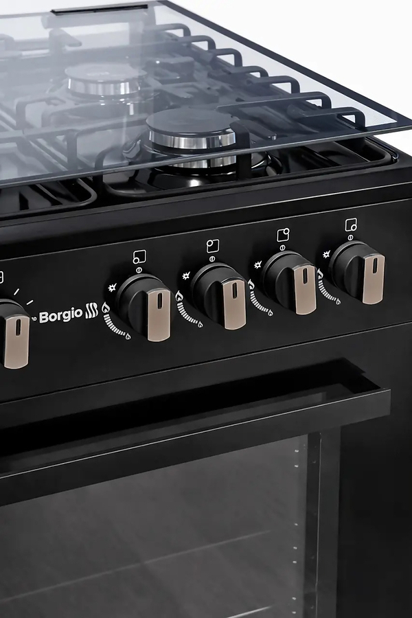 Фото - Плита газова Borgio GET 640 ВL GBBLTF