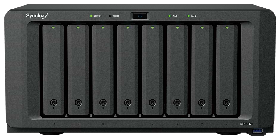 Сетевое хранилище без HDD Synology DS1825+