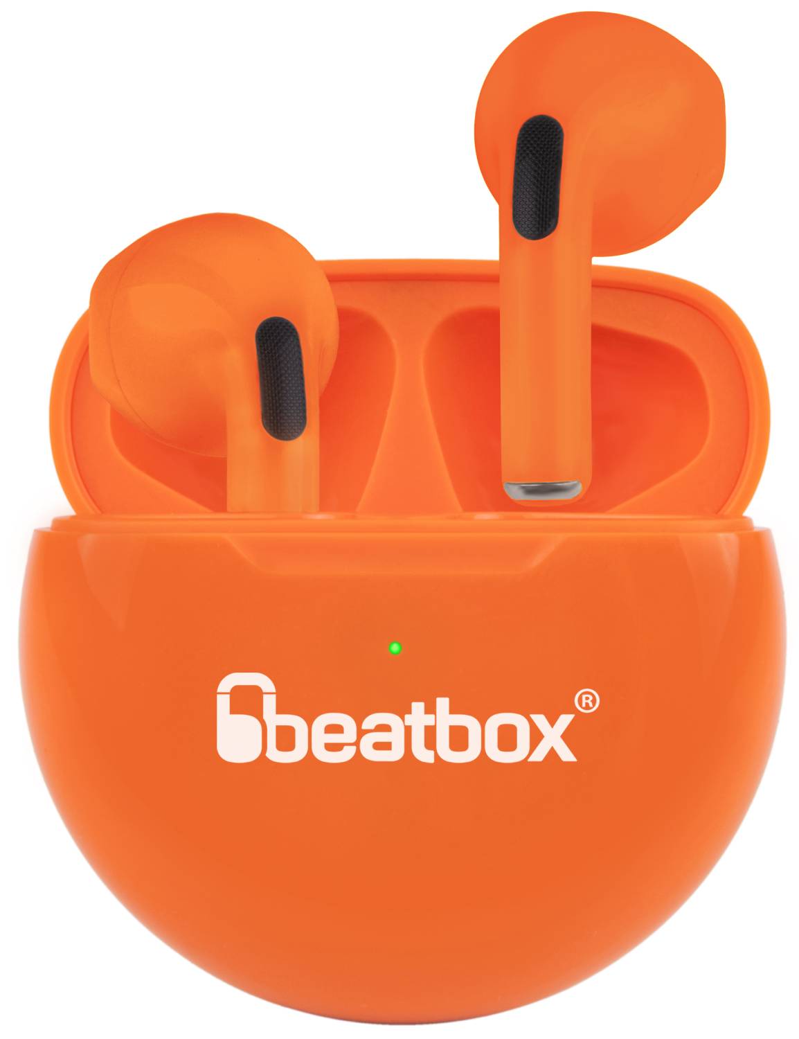 Наушники вкладыши беспроводные TWS BeatBox PODS PRO 6 orange (bbppro6o) - Фото 1