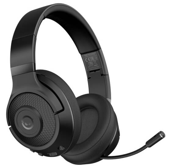 Гарнітура бездротова ігрова Lorgar Noah 500 Wireless Gaming Black (LRG-GHS500) - Фото 1