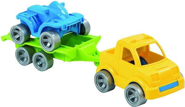 Фото - Базовий ігровий транспорт для малюка Tigres Набір авто "Kid cars Sport" 3 ел. (Пікап + квадроцикл) (39543)