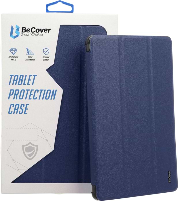 Чехол для планшета BeCover Tri Fold Hard for Apple iPad Air (4/5) 2020/2022 10.9'' Deep Blue (711128) - Фото 1