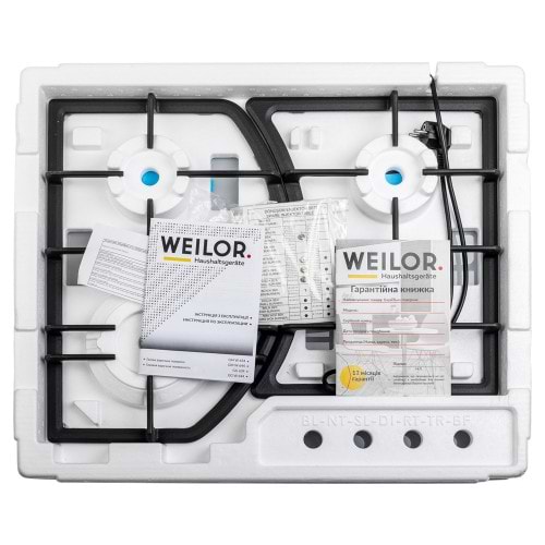 Фото - Варочная панель газовая Weilor GG W 644 WH