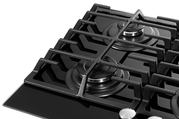 Фото - Духова шафа + варильна поверхня газова GRANADO GEO 62-0200 Black + GGH 62-104 Black glass