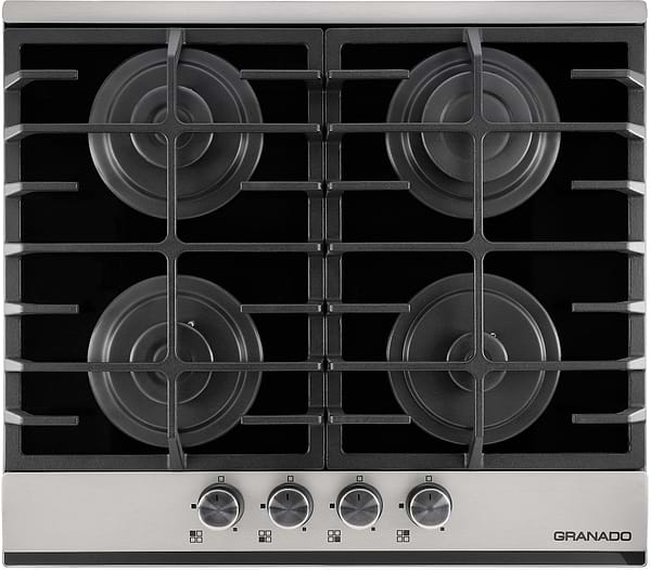 Фото - Варильна поверхня газова GRANADO GGH 612-104 Black Glass