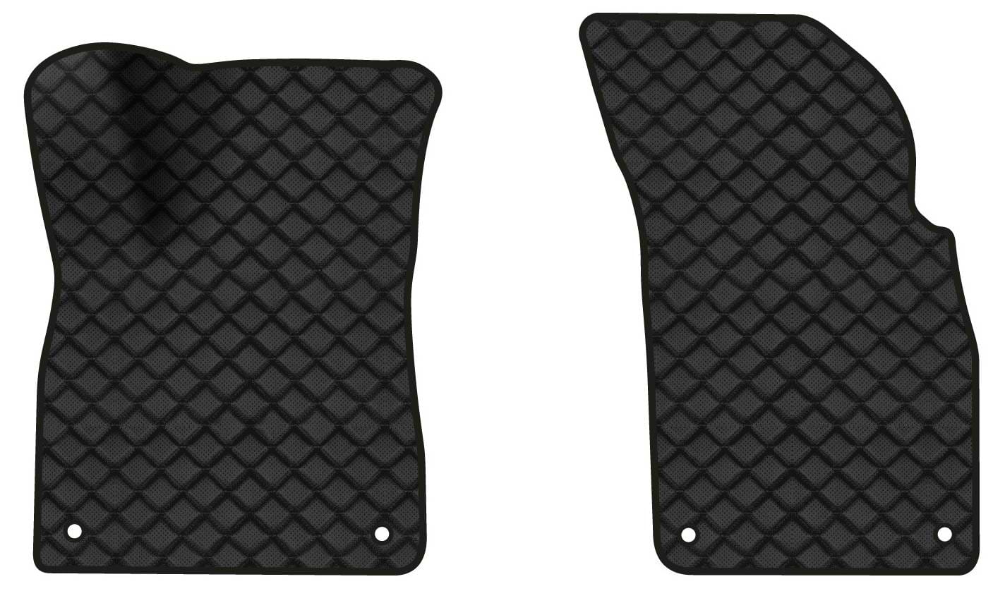 Коврики из экокожи в салон авто передние EVAtech ECO для Q7 (4M) 5 seats Audi 2015 2 поколение SUV USA AU43765AE2AV4BBB