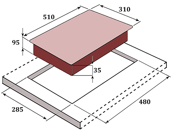 Фото - Варильна поверхня Domino Gunter & Hauer GHD 322 IX