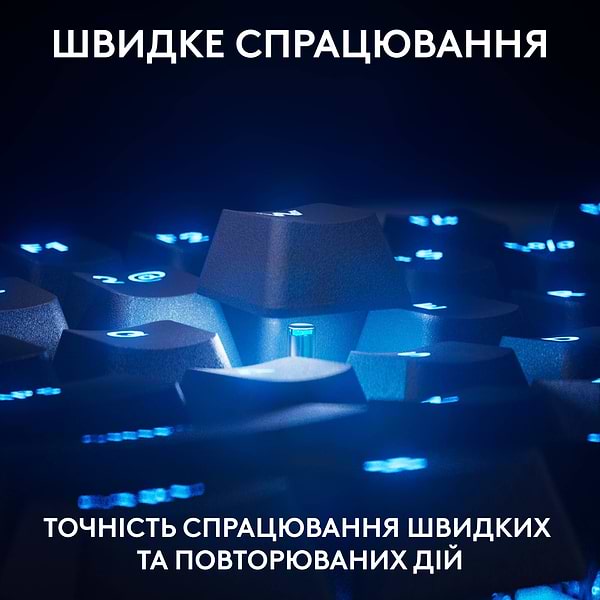Фото - Клавиатура проводная игровая Logitech G PRO X TKL RAPID Black LINEAR (920-013233)