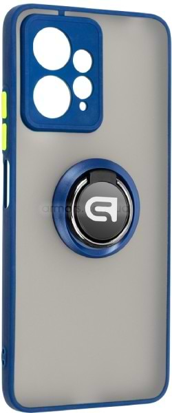 Чохол для смартфону Armorstandart Frosted Matte Ring for Xiaomi Redmi Note 12 4G Navy Blue (ARM68380)