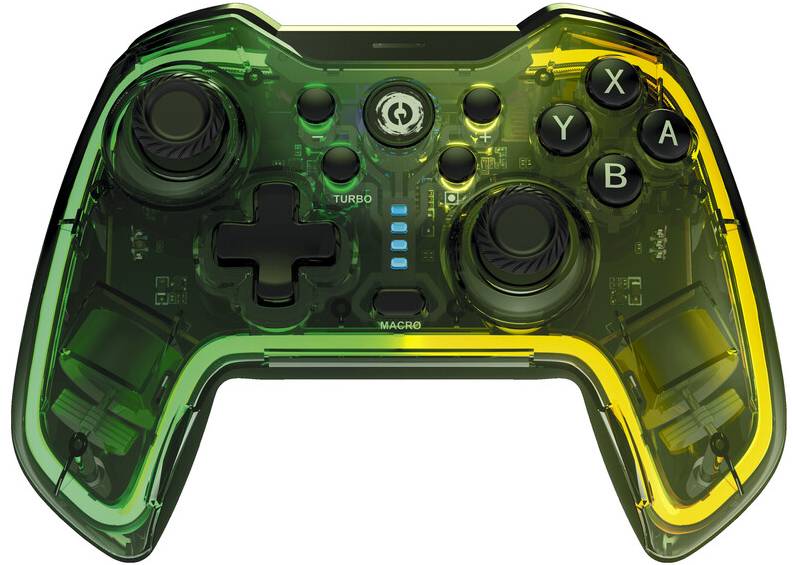 Фото - Геймпад Canyon Brighter GPW-02 Wireless RGB 5in1 Nintendo Crystal (CND-GPW02)