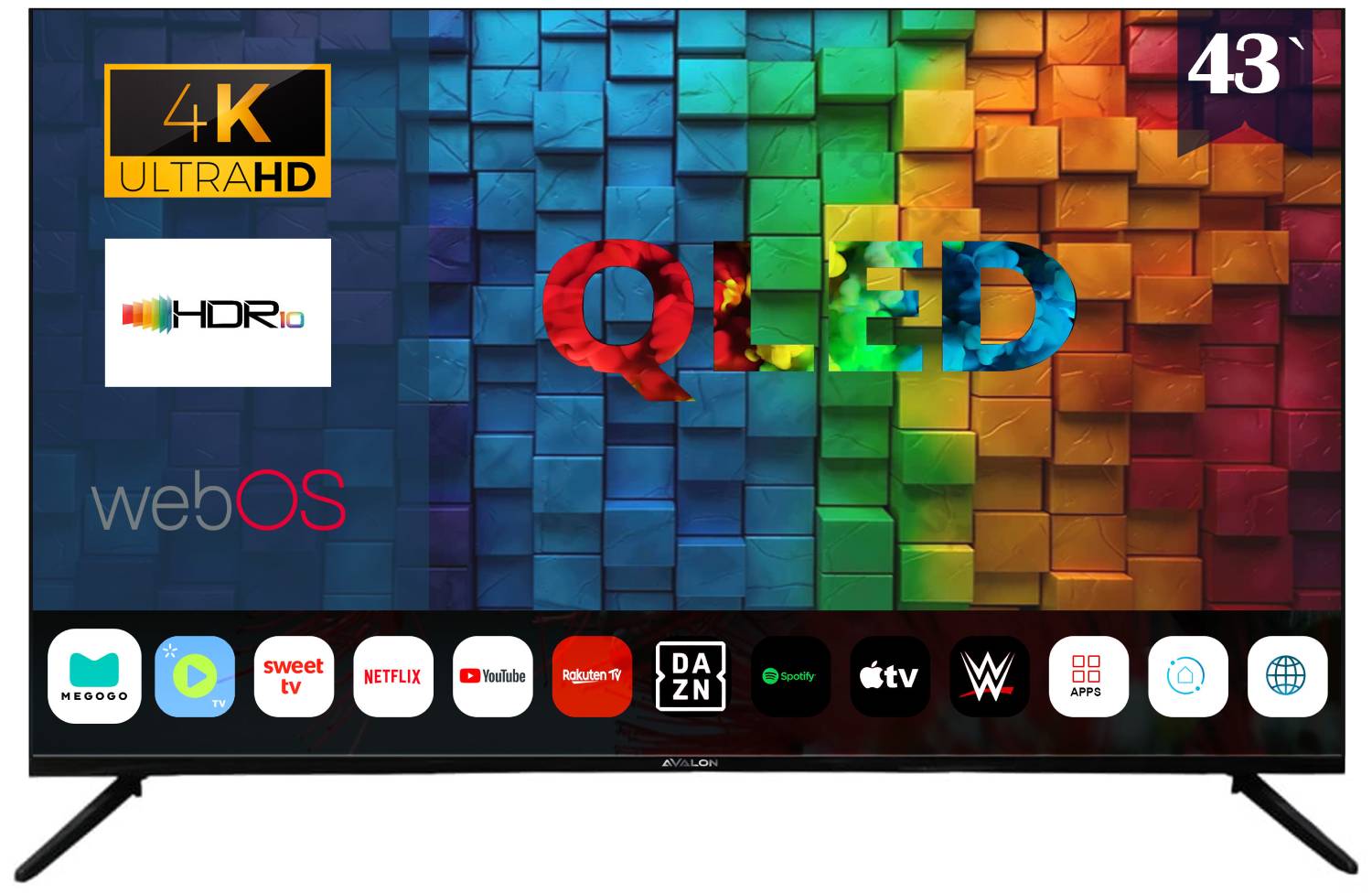 Телевизор AVALON B43MQA800