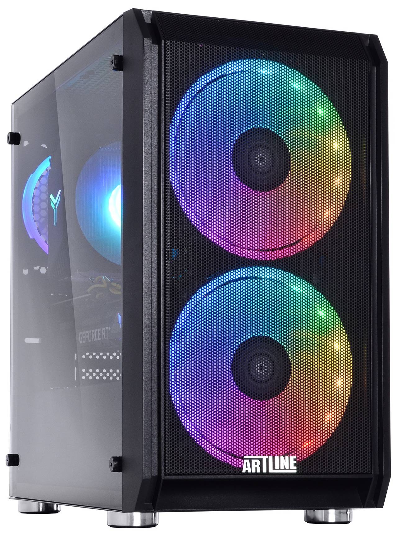 Системний блок QUBE QB i3 14100F RTX 3050 8GB NM 3242Win (i314100FRTX30508GBNM3242Win) - Фото 1