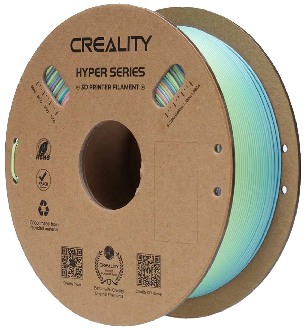 Нитка для PLA-картриджа Creality Hyper Filament 1.75 мм (3301010424)
