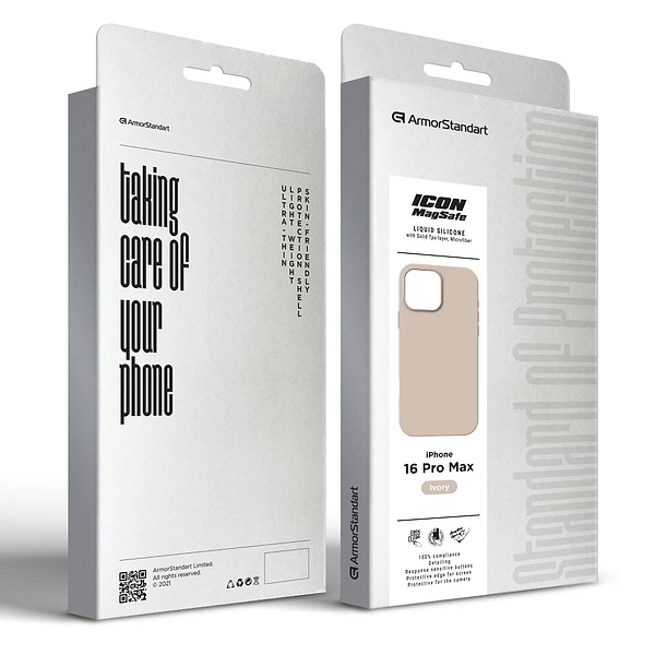 Фото - Чохол для смартфону Armorstandart ICON2 MagSafe for Apple iPhone 16 Pro Max Ivory (ARM80195)