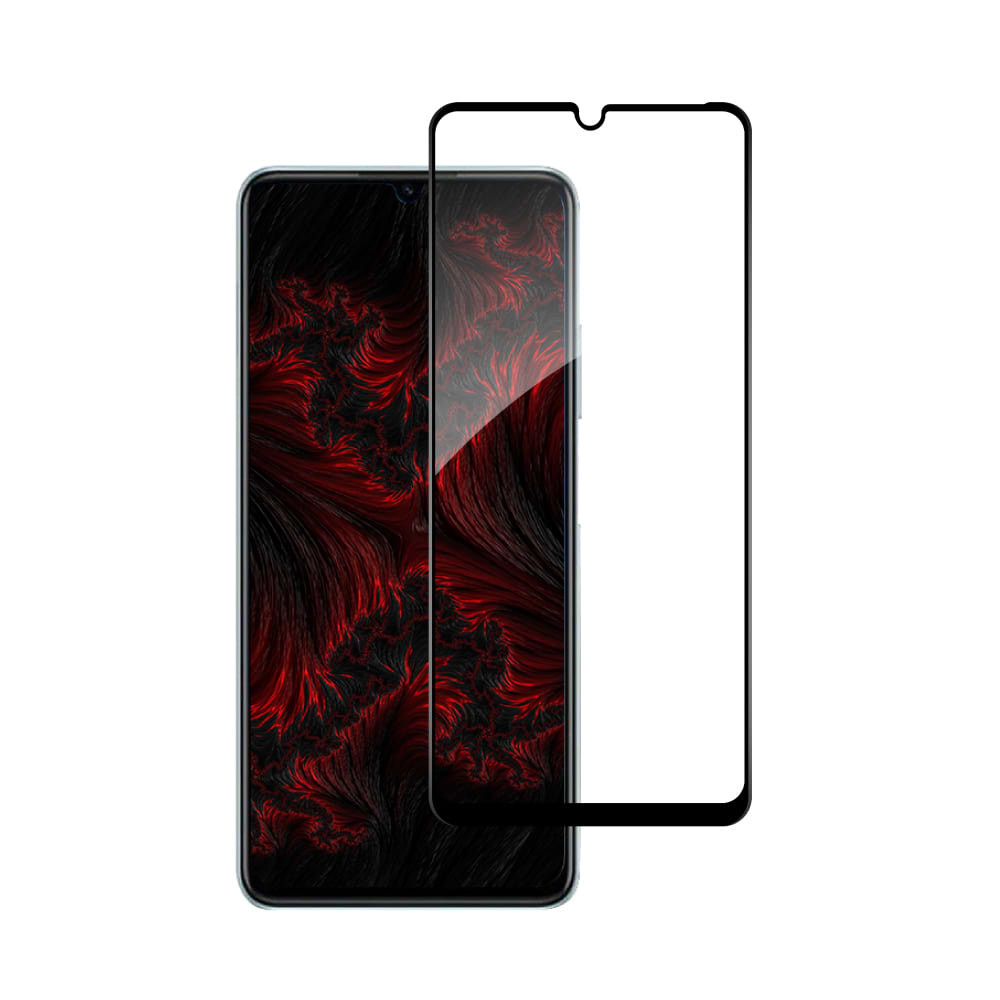 Захисне скло для смартфону Intaleo Full Glue for ZTE Blade A72S Black (1283126575839)