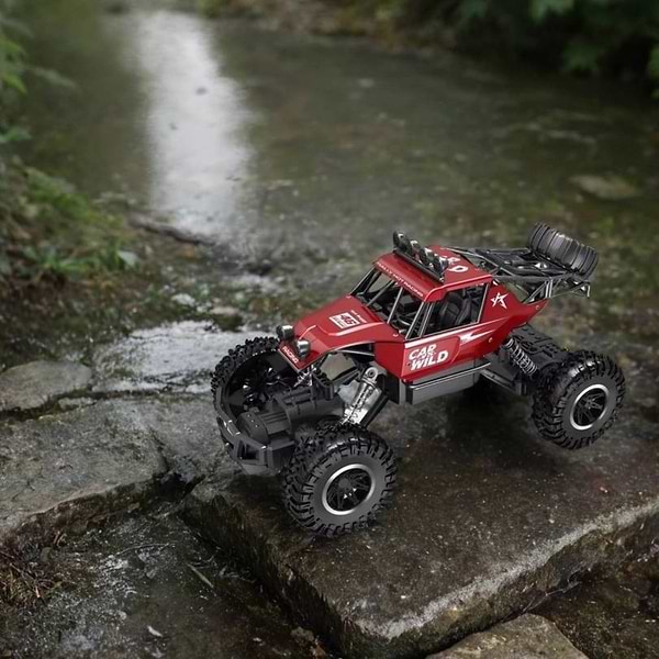 Фото - Радіокерована машинка 1:20 Sulong Toys Off-Road Crawler – Car VS Wild (красный, аккум. 3,6V, метал. корпус) (SL-109AR)
