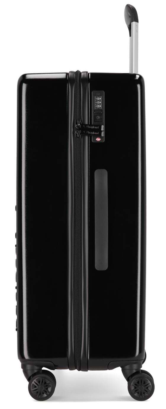 Фото - Валіза Bagland WAVE Medium 63 л. чорний (1143221834)