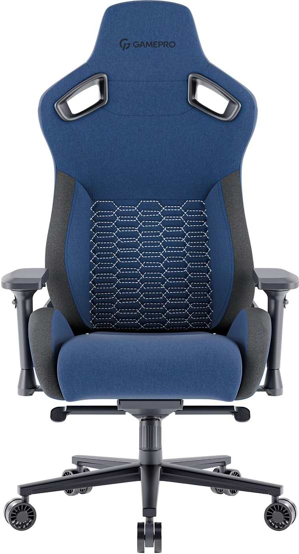 Фото - Крісло для геймерів GamePro Size XL Fabric Dark Blue (GC900DB)
