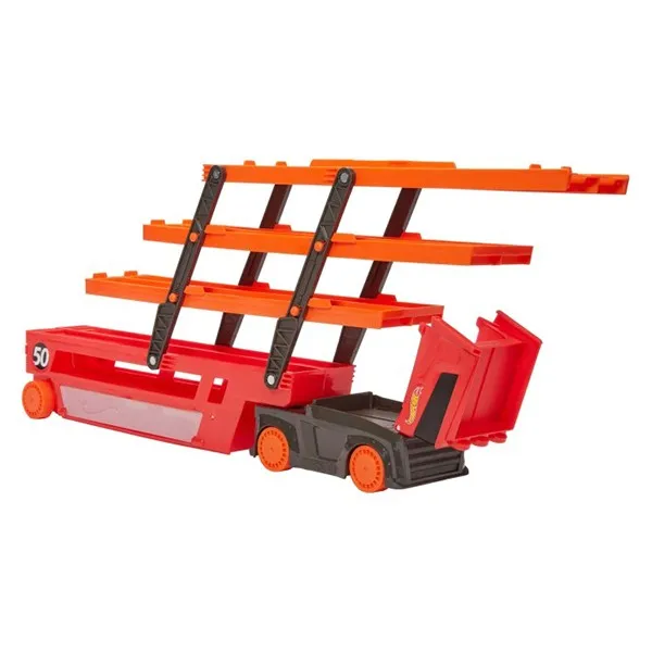 Фото - Далекобійники Hot Wheels Вантажівка-транспортер (GHR48)