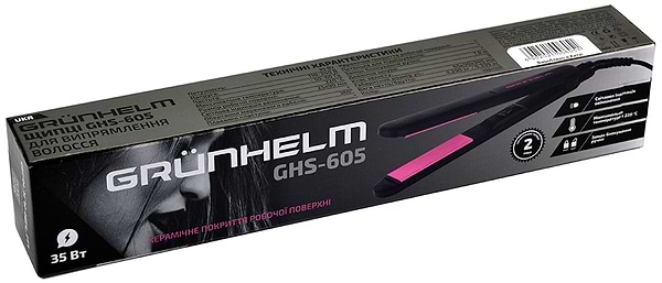 Фото - Вирівнювач волосся Grunhelm GHS-605