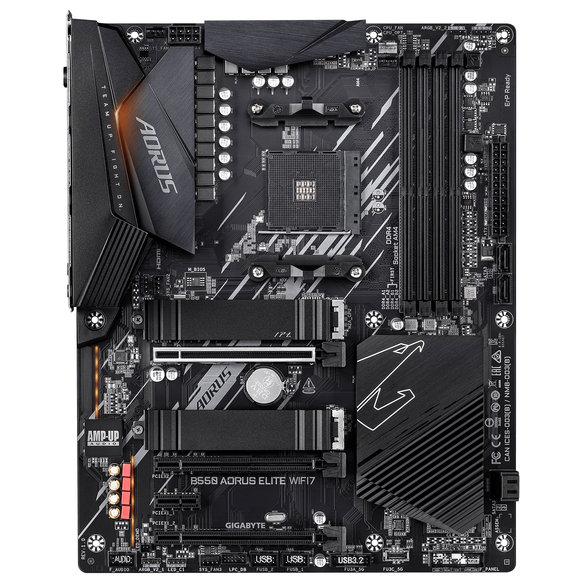 Материнська плата Gigabyte B550 AORUS ELITE WIFI7