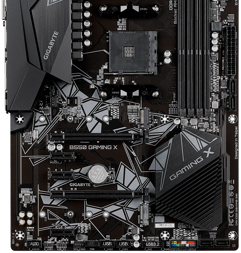 Материнська плата Gigabyte B550 X GAMING