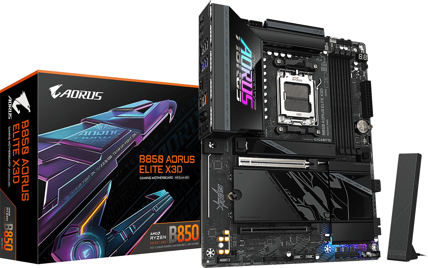 Материнская плата Gigabyte B850 AORUS ELITE X3D DDR5
