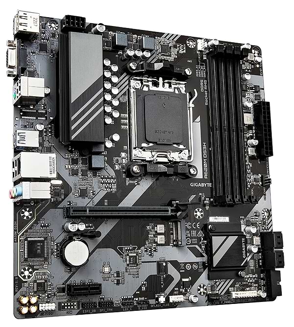 Фото - Материнская плата Gigabyte A620M DS3H DDR5