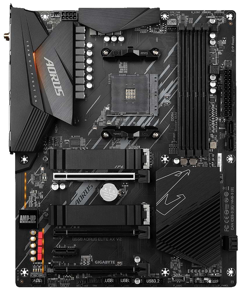 Материнская плата Gigabyte B550 Aorus Elite AX V2