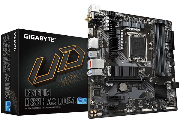 Фото - Материнская плата Gigabyte B760M DS3H AX DDR4