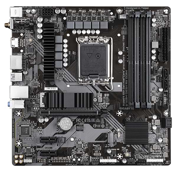 Фото - Материнская плата Gigabyte B760M DS3H AX DDR4