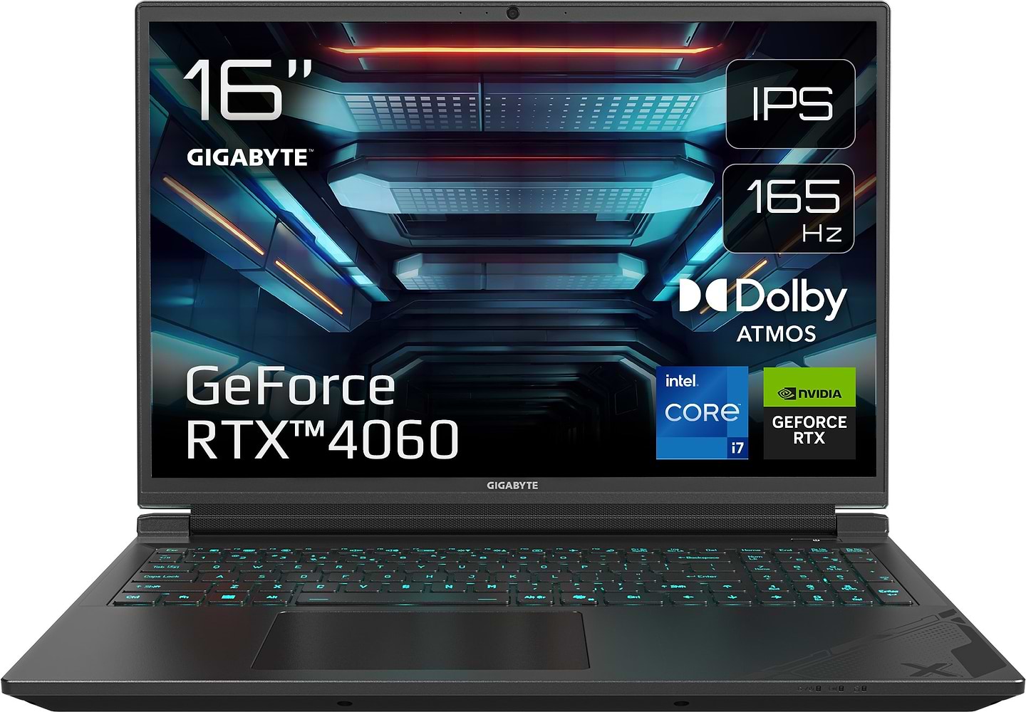 Ноутбук игровой Gigabyte G6X 9KG 2024 (G6X 9KG-43UA854SD) Gunmetal Gray - Фото 1