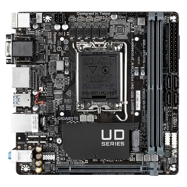 Фото - Материнская плата Gigabyte H610I DDR4