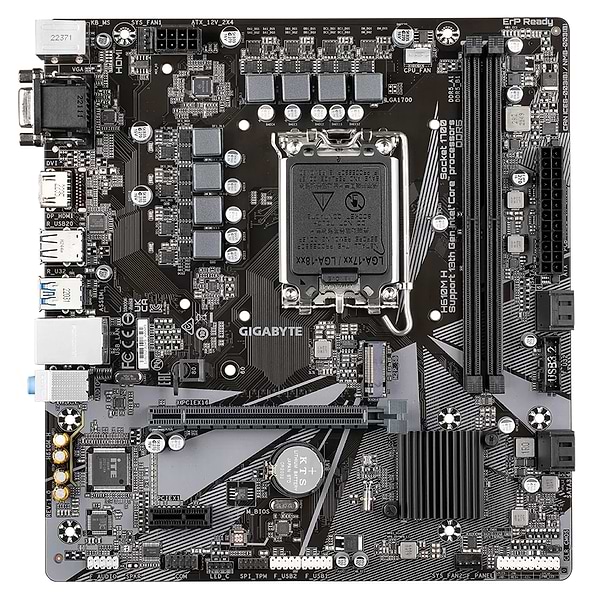Фото - Материнская плата Gigabyte H610M H