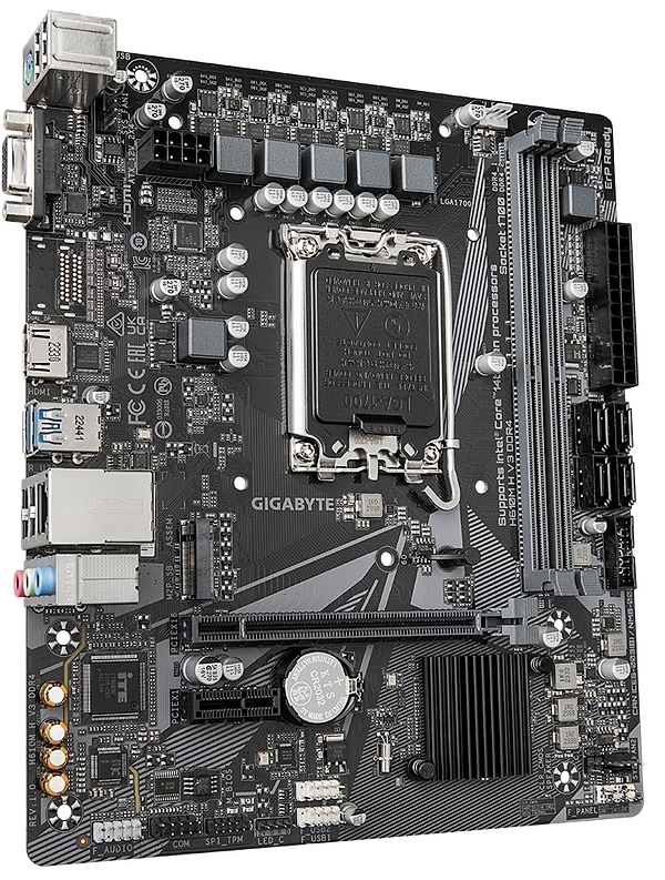 Фото - Материнская плата Gigabyte H610M H V3 DDR4