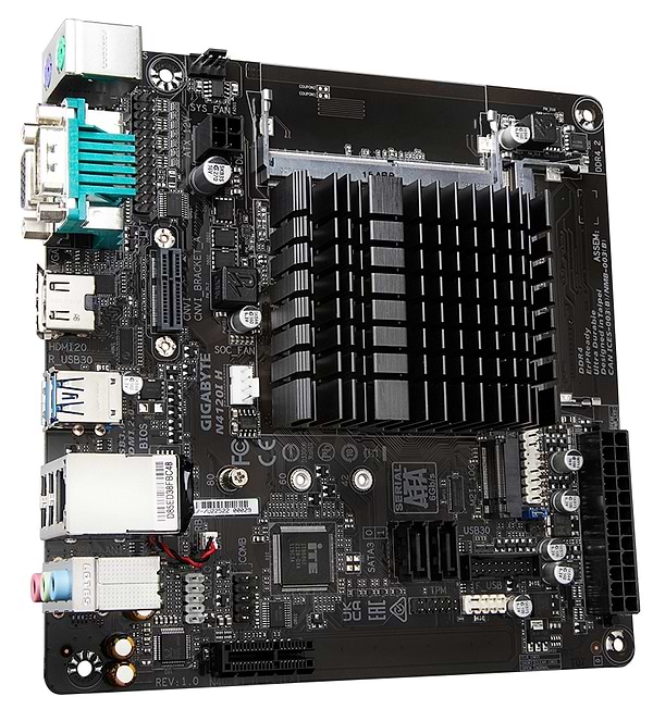 Фото - Материнська плата Gigabyte N4120I H DDR4