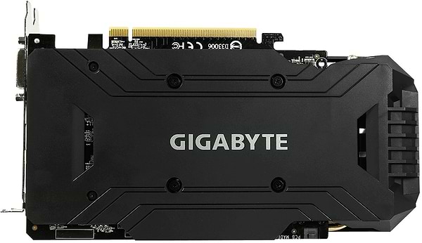 Фото - Видеокарта Gigabyte nVidia GeForce GTX 1060 6GB GDDR5 192-bit (GV-N1060WF2-6GD)