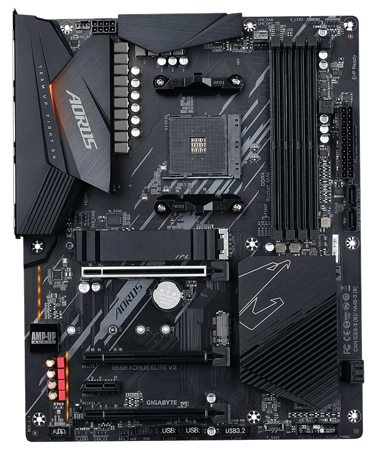 Материнская плата Gigabyte sAM4 AMD B550 (B550 AORUS ELITE V2)