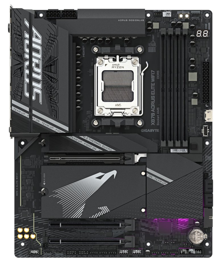 Материнська плата Gigabyte X870 AORUS ELITE WIFI7 DDR5