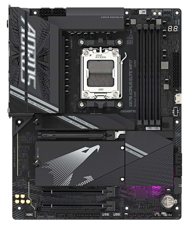 Фото - Материнская плата Gigabyte X870 AORUS ELITE WIFI7 DDR5