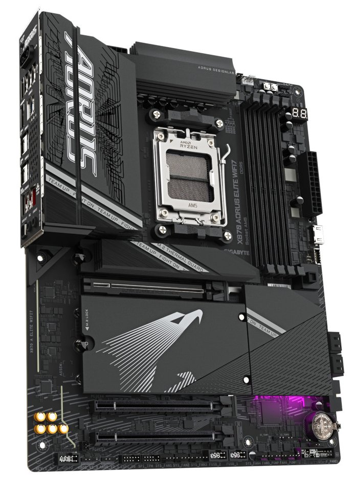 Фото - Материнская плата Gigabyte X870 AORUS ELITE WIFI7 DDR5